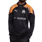 Om sweat de training noir / orange homme puma 2023 / 24