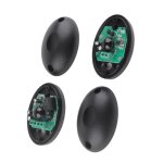 Omabeta 2pcs capteur de faisceau infrarouge simple ip55 alarme  photocellule infrarouge automatique ...