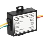 Adaptateur de feu arrière de remorque - omabeta - 2 à 3 fils - installation facile - abs premium - universel ... Adaptateur de feu arrière de remorque - omabeta - 2 à 3 fils - installation facile - abs premium - universel ...
