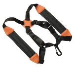 Omabeta bandoulire de saxophone sangle de harnais de saxophone paisse soulage la pression du cou sangle ...