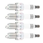 Omabeta bougies dallumage de voiture 4pcs bougies dallumage bkr8eix 2668 pi�ces syst�me dallumage iridium ...