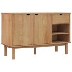 Omabeta buffets bahuts - buffet otta 114x43x735 cm bois massif de pin - meubles haut de gamme - m12220 ...