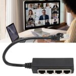 Omabeta câble répartiteur ethernet rj45 répartiteur ethernet 1 à 4 opération simple adaptateur répartiteur ... Omabeta câble répartiteur ethernet rj45 répartiteur ethernet 1 à 4 opération simple adaptateur répartiteur ...