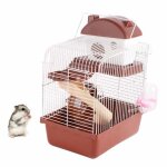Cage  hamsters - omabeta - 2 niveaux - grand espace - facile  assembler - ventilation optimale