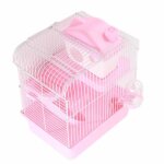 Cage  hamsters - omabeta - 2 niveaux - grand espace - conception amovible - ventilation optimale
