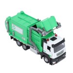 Jouet camion poubelle - omabeta - 1:32 - sonore - lumineux - 4 poubelles
