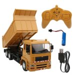Camion rc - omabeta - camion  benne basculante - tlcommande automatique - clairage avant - 1:24