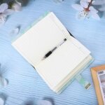 Omabeta carnet de notes avec verrouillage par mot de passe carnet de notes a5 avec couverture bureau ...