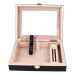 Omabeta cave � cigares la bo�te � cigares peut contenir 8 � 15 cigares avec dessus en verre artisanal ...