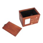 Omabeta cercueil de cendres en bois pour animaux de compagnie urne en bois pour animaux de compagnie ...