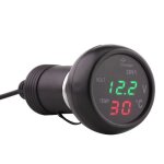Omabeta chargeur de voiture usb allume - cigare thermometre voltmtre
