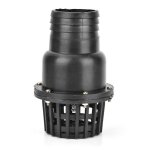Clapet deau - omabeta - clapet de pied de pompe - pvc noir - basse pression - anti - retour plat