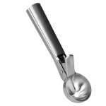 Cuillre  glace - omabeta - acier inoxydable - poigne ergonomique - compatible lave - vaisselle - argent ...