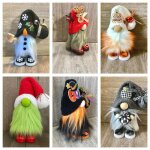 Omabeta dcorations de gnomes de vacances dcorations de gnome en peluche de vacances ange blanc dcoration ...