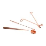 Omabeta ensemble daccessoires pour bougies en acier inoxydable 3pcs - coupe - m�che �teignoir et baisseur ...