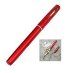 Canne à pêche stylo - omabeta - ensemble combiné moulinet - portable - léger - rouge / vert Canne à pêche stylo - omabeta - ensemble combiné moulinet - portable - léger - rouge / vert