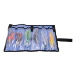 Omabeta ensemble de leurres de pche  la trane 6pcs / set appts artificiels jupes de poulpe calmar ...