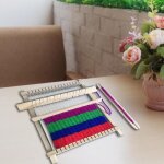 Machine  tricoter - omabeta - mtier  tisser en bois - jouet ducatif - diy - cadeau cratif
