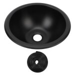 Omabeta Évier en acier inoxydable 304 lavabo rond facile à nettoyer porte de drain de 40 mm pour camping ... Omabeta Évier en acier inoxydable 304 lavabo rond facile à nettoyer porte de drain de 40 mm pour camping ...