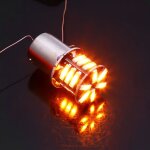 Omabeta feux de signalisation led 2 pi�ces s25 1156 ba15s 7014 21smd led auto voiture ampoule led feux ...