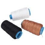 Omabeta fil de nylon coll� 3pcs fil en nylon coll� corde de cerf?volant couture de cuir outil de broderie ...