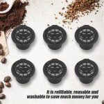 Omabeta filtre à capsules de café capsules de café rechargeables et réutilisables en plastique et acier ... Omabeta filtre à capsules de café capsules de café rechargeables et réutilisables en plastique et acier ...