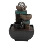 Omabeta fontaine de bureau fontaine deau led de table en rsine intrieure jardin decoration modle modle ...