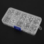 Omabeta fusible  tube de verre kit de fusibles universels en tube de verre 100 pices 0 - 250v 5x20mm ...
