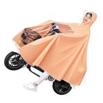 Omabeta imperm�able complet pour v�lo poncho de pluie pour scooter �lectrique imperm�able r�utilisable ...