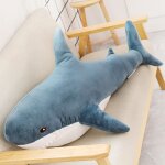 Omabeta jouet en peluche requin de dessin anim 45 cm dessin anim requin en peluche ocan animaux aquatiques ...