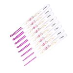 Omabeta kit de crochet pour fil ensemble de crochets en aluminium 8 pices aiguilles  mercerie tricoter ...