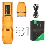 Kit de stylo de tatouage sans fil - omabeta - 2400mah - ergonomique - compatible rca - aluminium