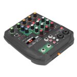 Mini mlangeur audio - omabeta - f4 - mb - 4 canaux - bluetooth - galiseur 3 bandes