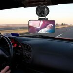 Omabeta miroir de voiture pour b�b� r�troviseur int�rieur de voiture r�glable pour b�b� moniteur pour ...
