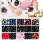 Omabeta nez d?yeux de scurit 752 pices yeux de scurit nez rsine plastique tailles assorties couleurs ...
