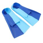 Palmes de natation - omabeta - silicone - antidrapantes - 2 couleurs - 2 pices