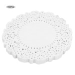 Omabeta papier jetable absorbant lhuile 150 pcs napperons en papier absorbant dhuile jetables dentelle ...