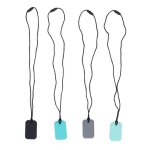 Omabeta pendentif de collier à mâcher sensoriel collier à mâcher suspendu anneau de dentition élimine ... Omabeta pendentif de collier à mâcher sensoriel collier à mâcher suspendu anneau de dentition élimine ...
