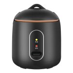 Cuiseur � riz - omabeta - mini cuiseur noir - 12 l - automatique - compact