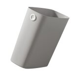 Omabeta petite poubelle en plastique pp tpr conteneur � d�chets mince pour salle de bain bureau chambre ...