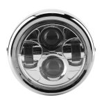 Omabeta phares led de moto phare de moto universel vintage en aluminium rétro led phares ronds phare ... Omabeta phares led de moto phare de moto universel vintage en aluminium rétro led phares ronds phare ...
