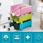 Omabeta porte - bouteilles pour réfrigérateur empilable support de bouteilles réfrigérateur support de ... Omabeta porte - bouteilles pour réfrigérateur empilable support de bouteilles réfrigérateur support de ...