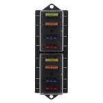Omabeta porte - fusible de voiture boîte de porte - fusible à lame longue pour voiture 8 voies dc 12v ... Omabeta porte - fusible de voiture boîte de porte - fusible à lame longue pour voiture 8 voies dc 12v ...