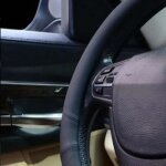 Omabeta protection de volant de voiture housse de volant de voiture 38cm de diam�tre protection auto ...