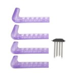 Protège - lames de patin de hockey - omabeta - réglable - silicone - lot de 2 paires - antidérapant Protège - lames de patin de hockey - omabeta - réglable - silicone - lot de 2 paires - antidérapant