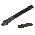 Sangle de guitare - omabeta - rglable en cuir pu - avec 3 mdiators - universelle - couleurs varies ...