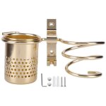 Omabeta support de s�che - cheveux support mural pour s�che - cheveux en aluminium outils de soins capillaires ...