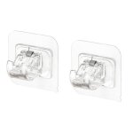 Omabeta support de tringle  rideau sans perage crochet de support de tringle  rideau auto - adhsif ...