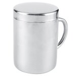 Tasse à café - omabeta - double paroi - acier inoxydable 304 - 220ml - argent Tasse à café - omabeta - double paroi - acier inoxydable 304 - 220ml - argent