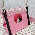 Omabeta tente tunnel pour cachette de cochon dinde tente de cachette pour hamster lapin rat tunnel animalerie ...